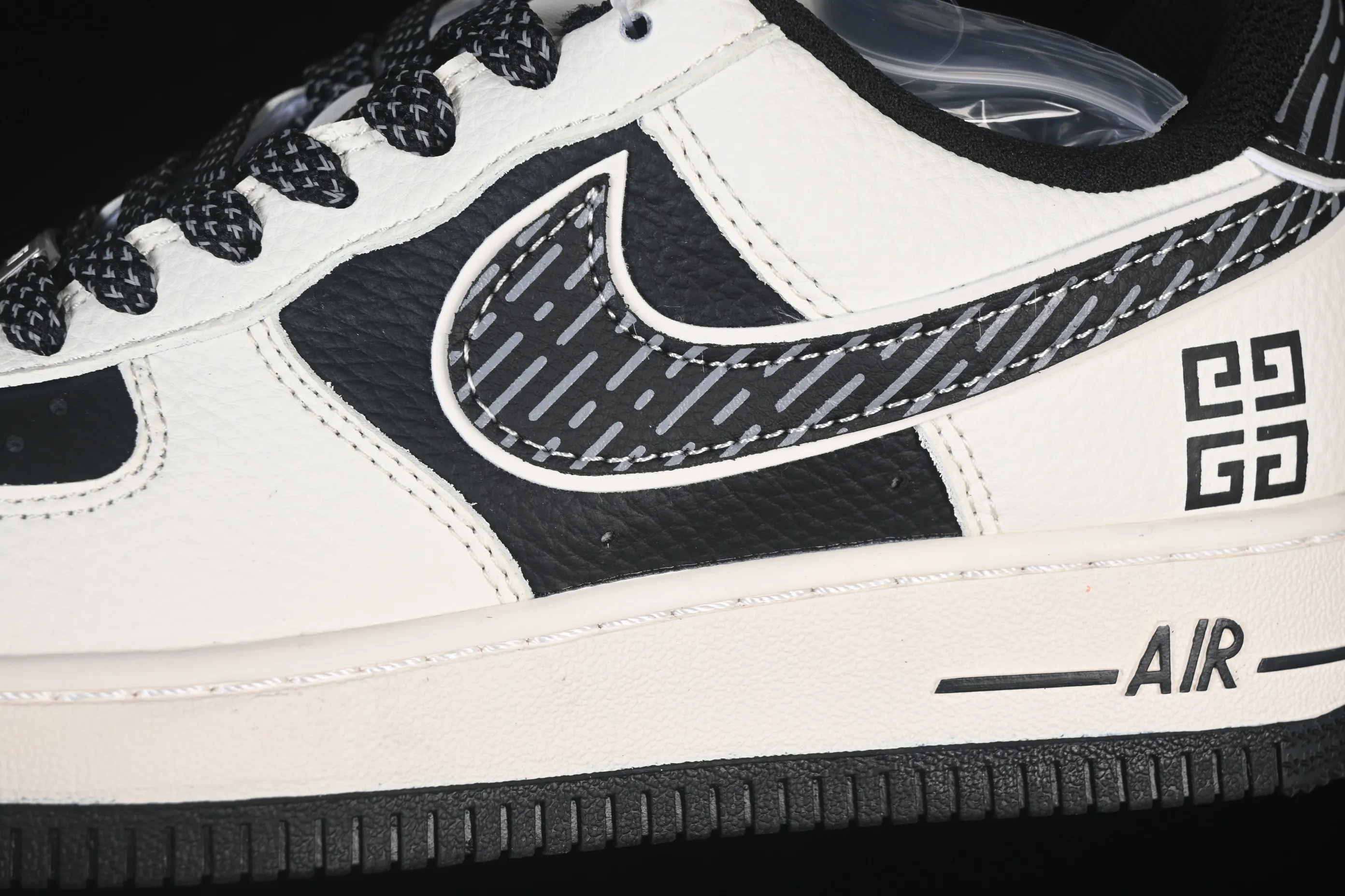 All categories Nk Air Force 1 Air Force series Nk Air Force 1 Low Air Force low top Nike Air Force 1'07 Low Givenchy joint dark blue skyline Air Force 1 low top casual sneakers JP8028-002